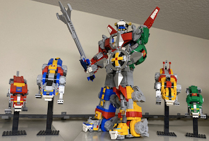 LEGO Voltron set